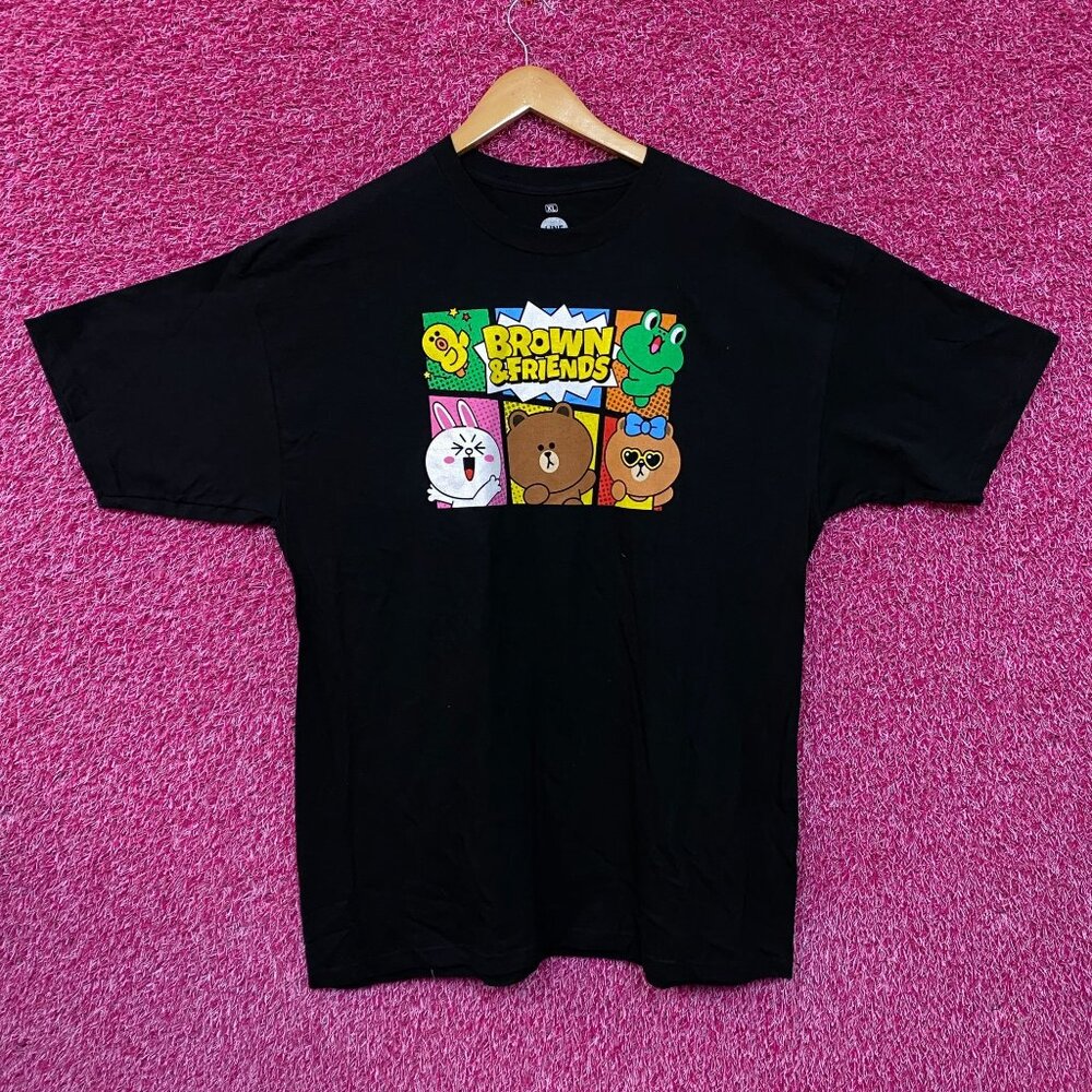 Brown and Friends Tshirt size XL Sally, Choco & Leonard Tee